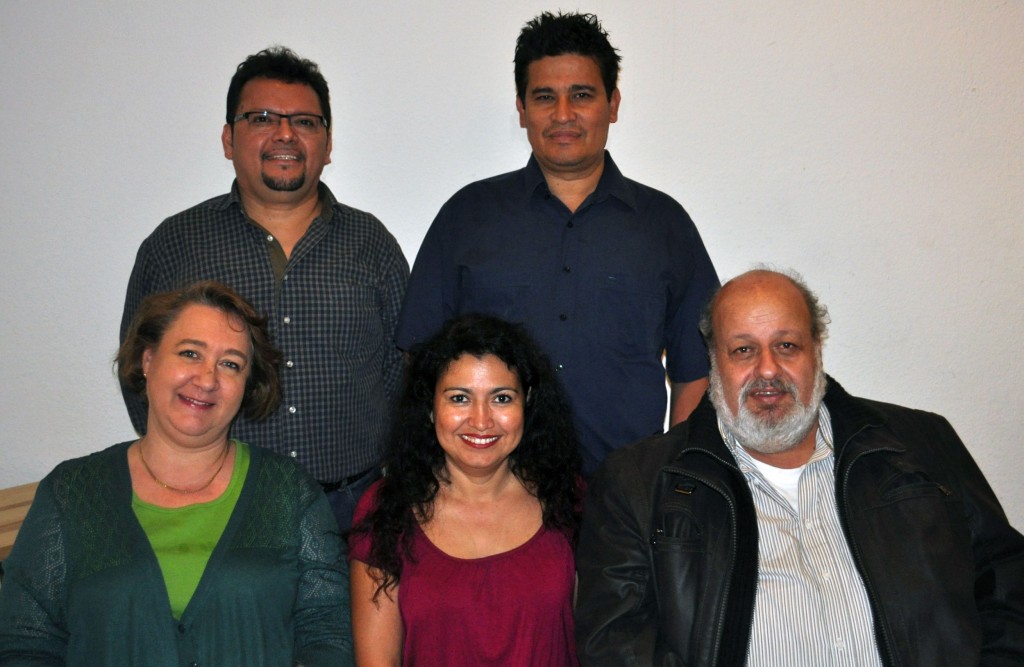 Luis Fernandez, Jorge Charry, IsabelleSteinhäuslin,  Esperanza Pascuas, Nayib Kafruni