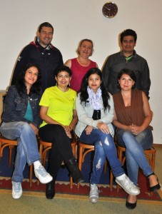 Foto: Dario Acero, Isabelino, Jorge Charry,  Leydi Galeano, Esperanza Pascuas, Ana Maria Gonzalez, Claudia Tejada